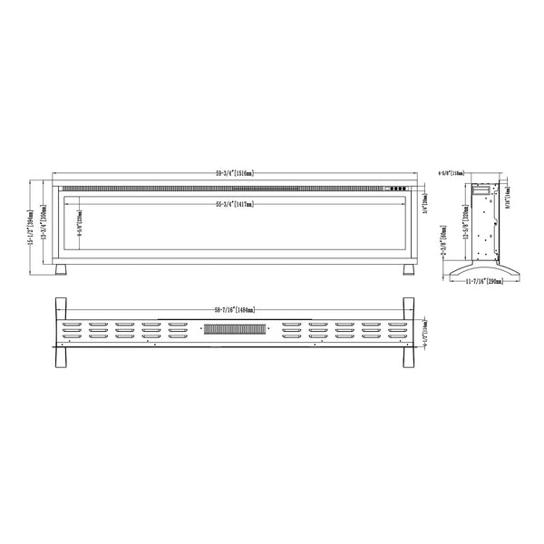 Regal 152 elektrický krb