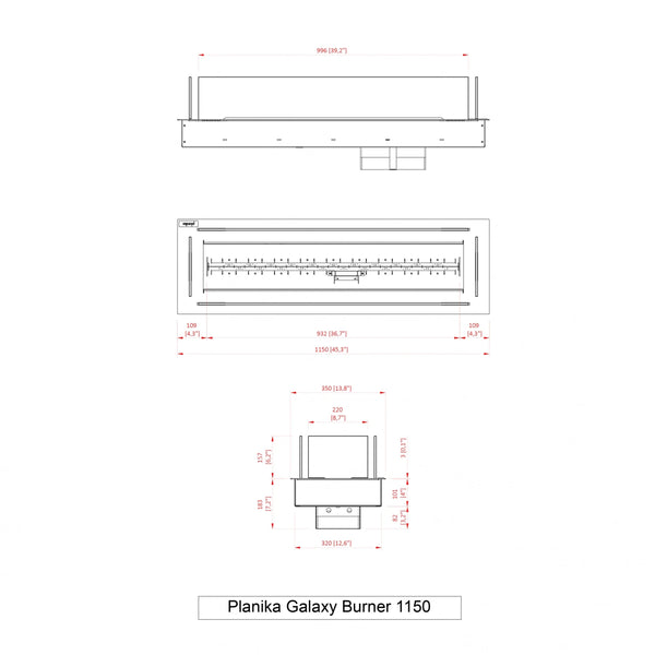 Planika Galaxy 1150 Automatický venkovní plynový hořák