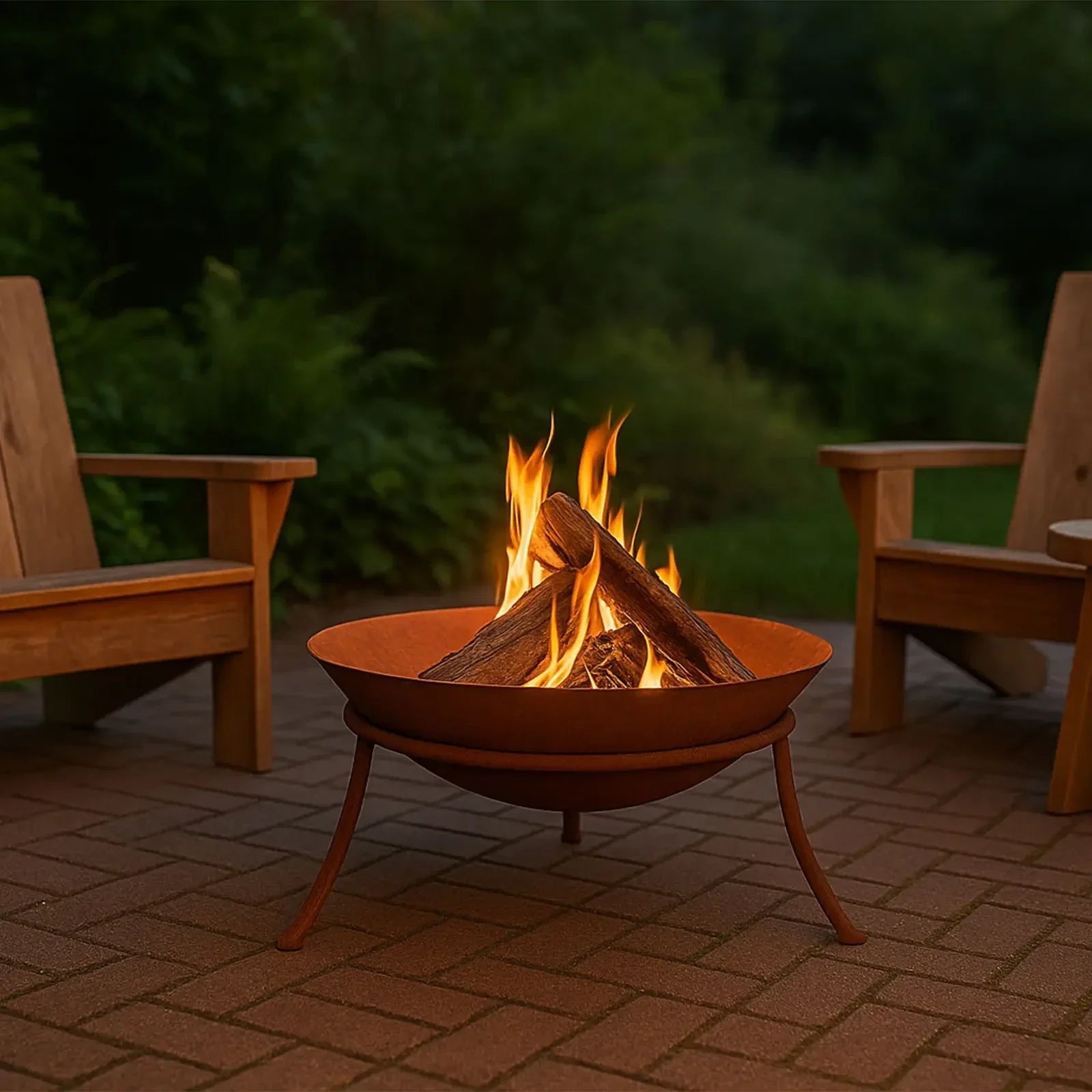 Corten Steel Fire Pit