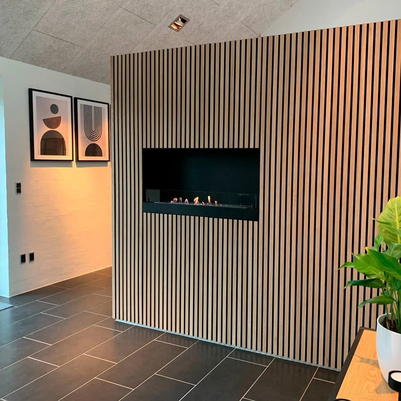 Vestavěný biolihový krb 100 cm