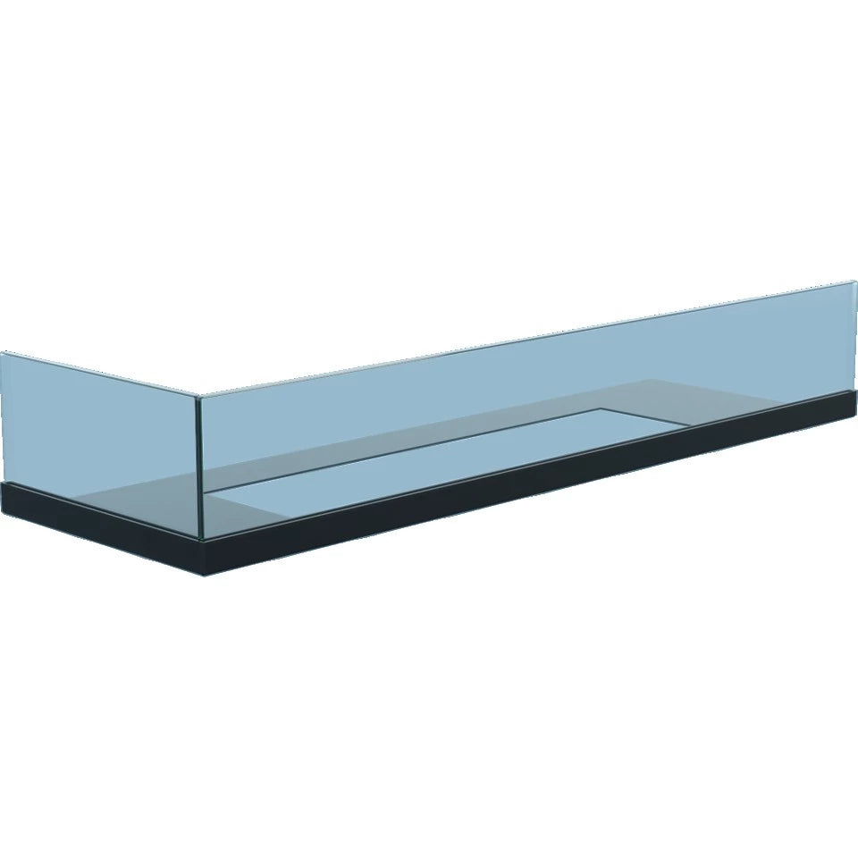 Bezpečnostní sklo pro rohový bio krb 70 cm (levé)