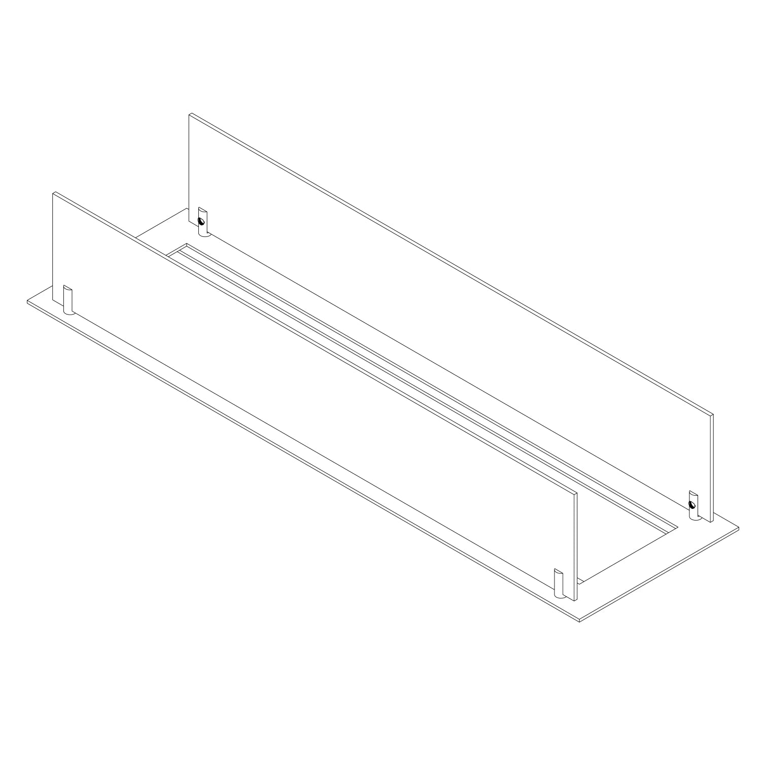 Vestavný profil – 80 cm