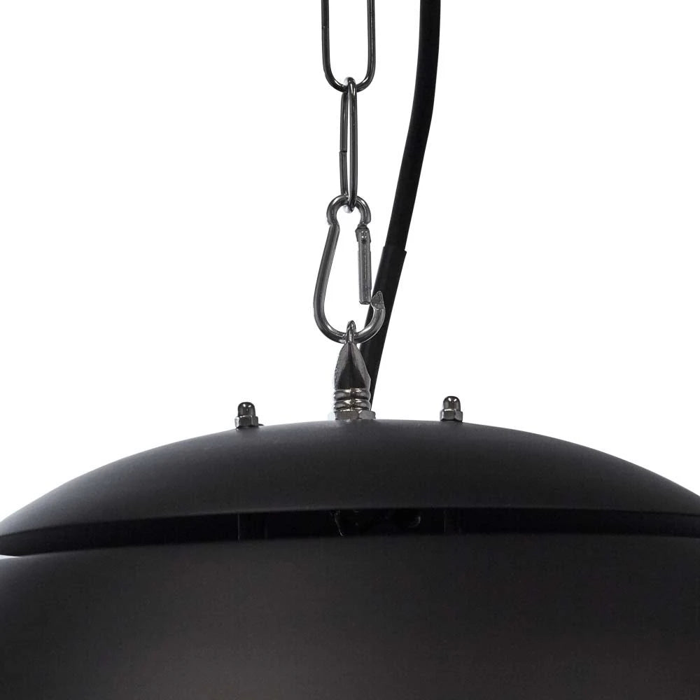 Závěsné terasové topidlo 600-1500 W, HA, Ø42 cm