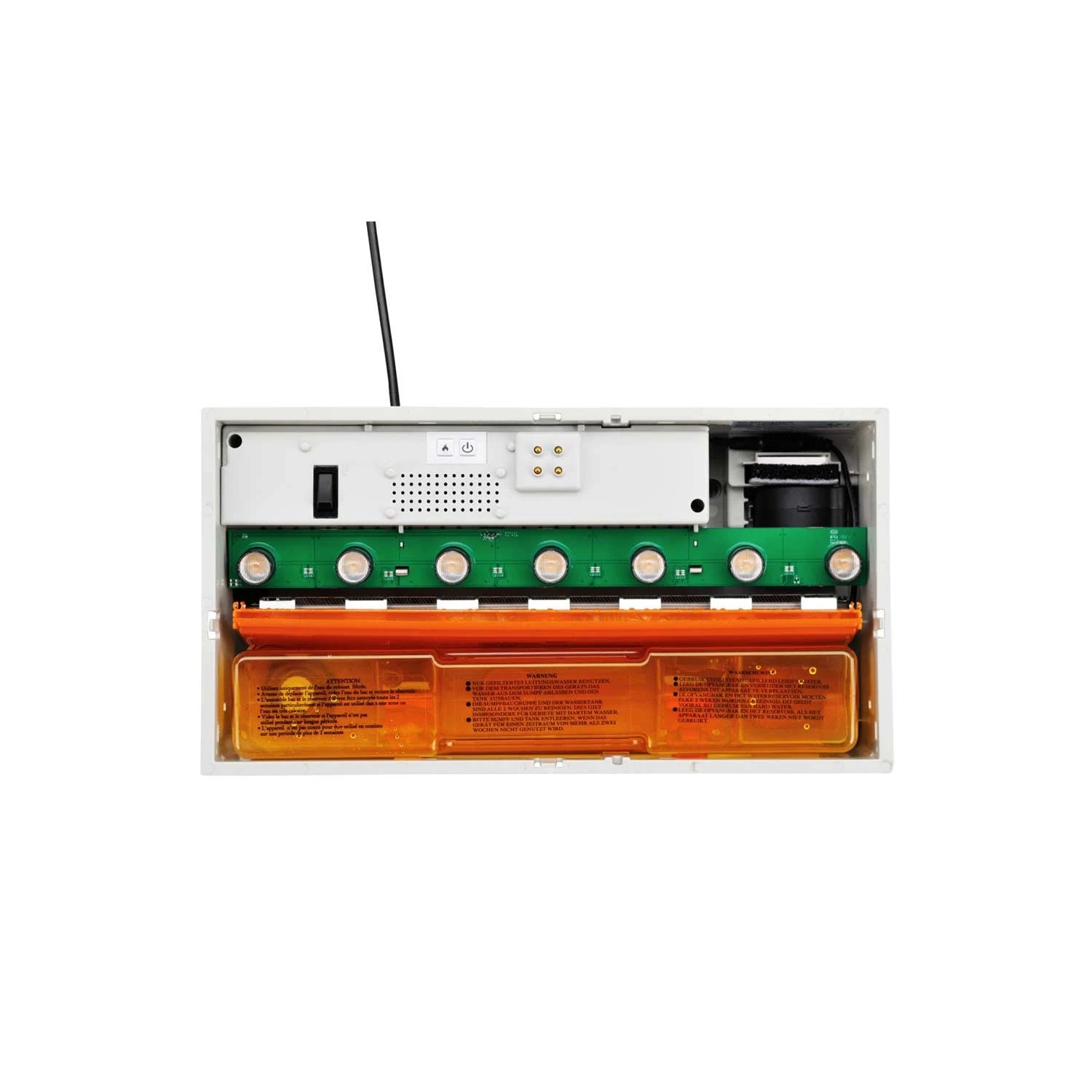 Cassette 400-600 vestavěný hořák na vodní páru