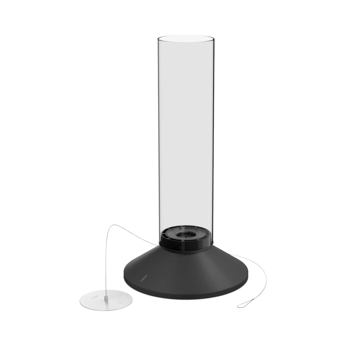 SPIN X 1200 Stolní krb – celý černý