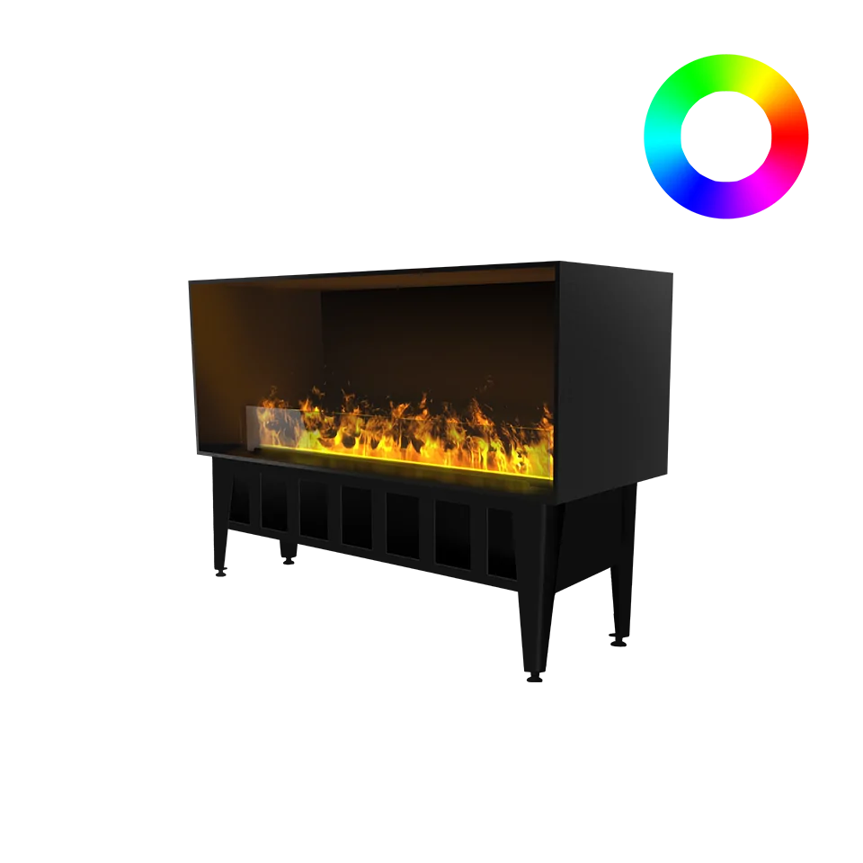 Incanto 1000 Multicolour Built-in Water Vapour Fireplace