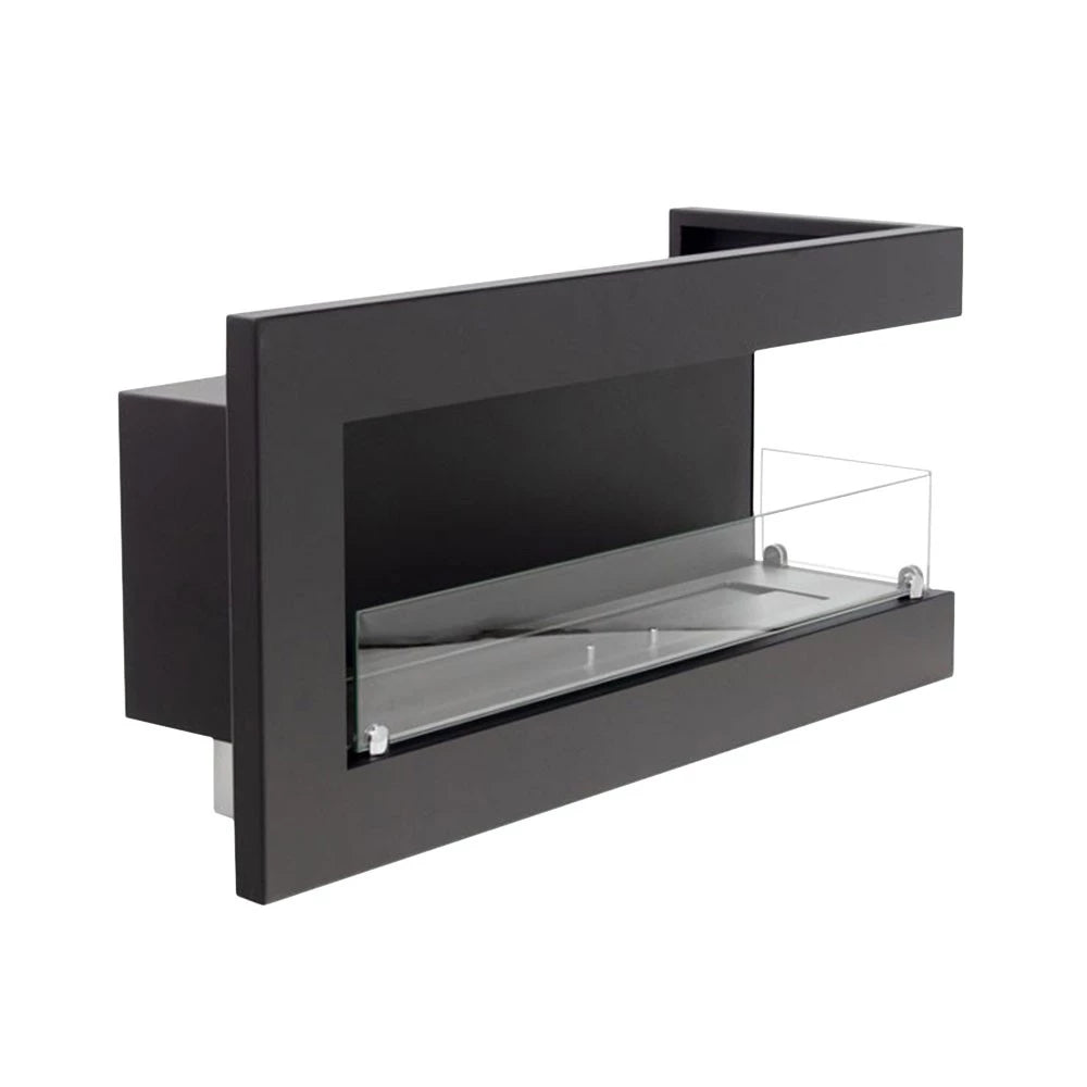 Rohový krb s pravým rohem – 85 cm
