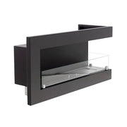 Rohový krb s pravým rohem – 85 cm