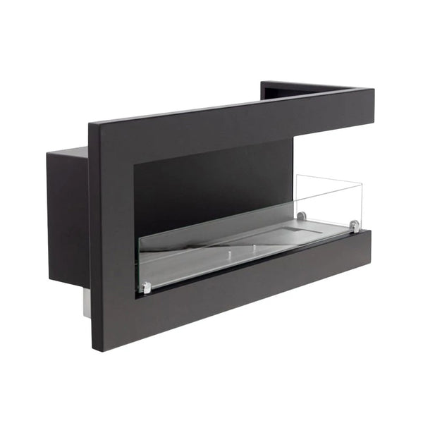 Rohový krb s orientací doprava – 85 cm