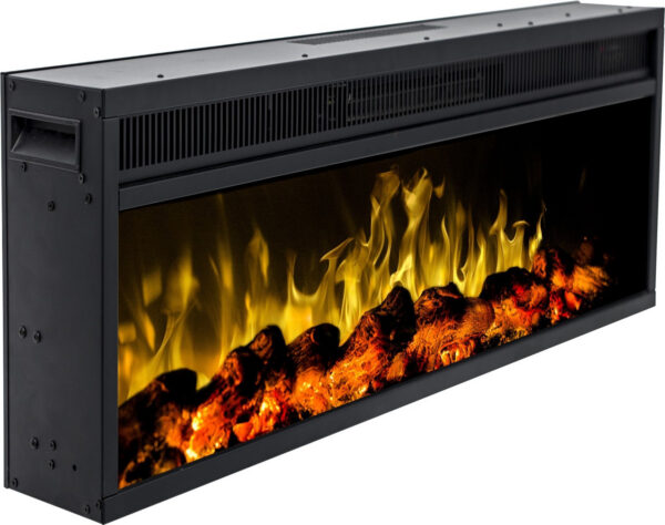 LED Classic vestavěný elektrický krb - 129 cm