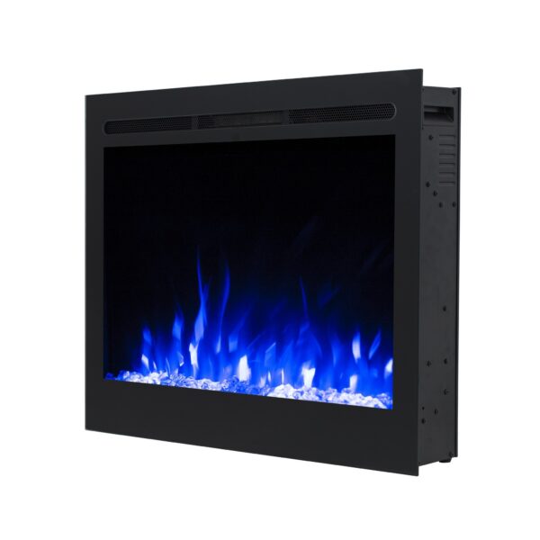 Aflamo LED Pro vestavěný elektrický krb - 80 cm