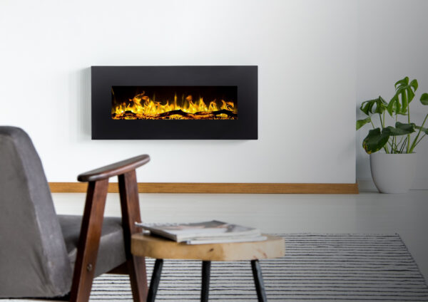 Albion 110 cm - Wall-mounted electric fireplace