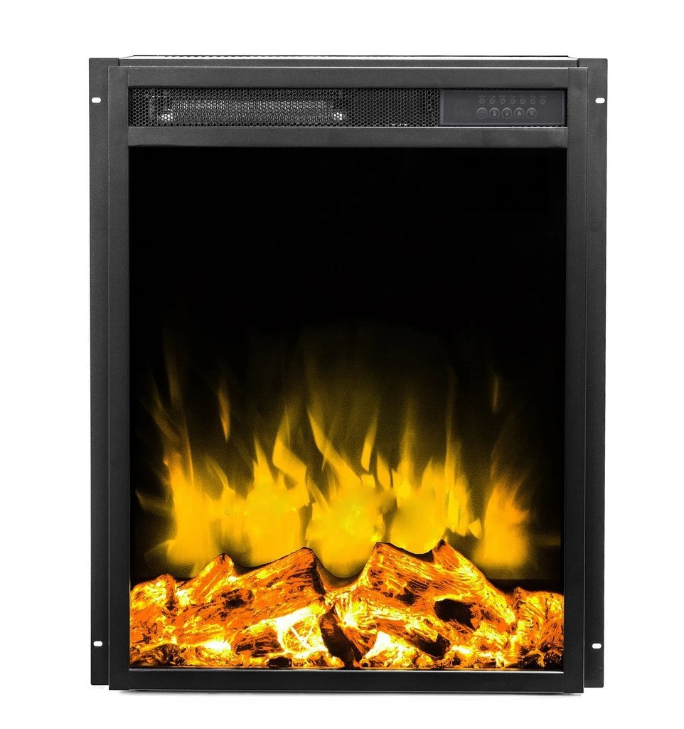 LED Classic vestavěný elektrický krb - 45 cm