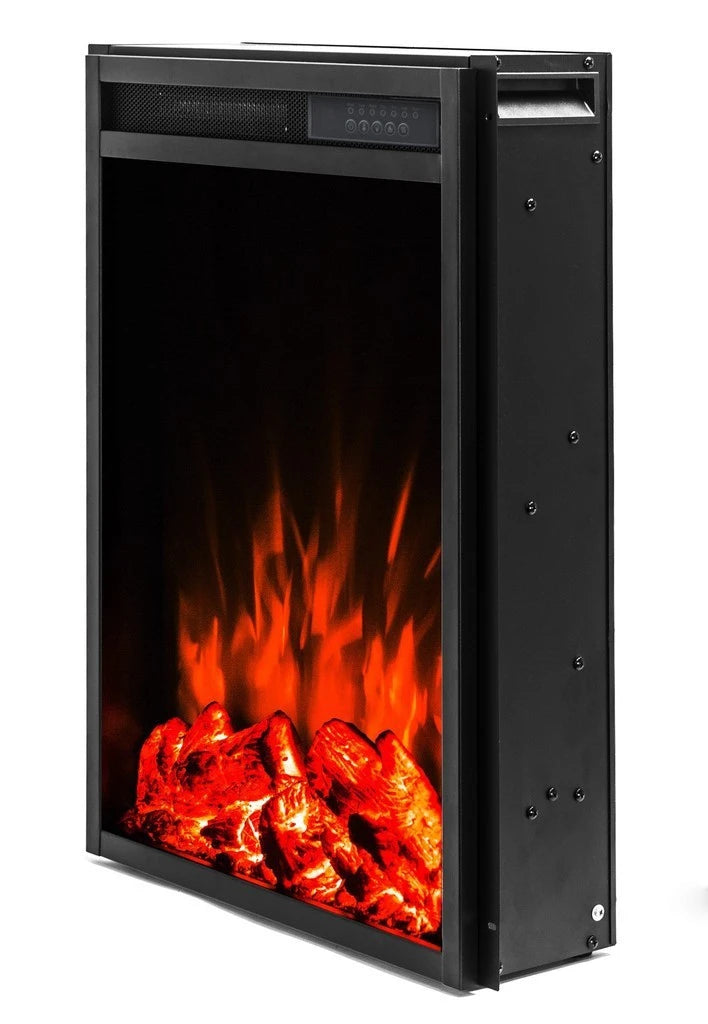 LED Classic vestavěný elektrický krb - 45 cm