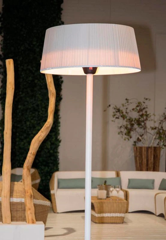 Artix stojací bílý terasový ohřívač 2100 Watt