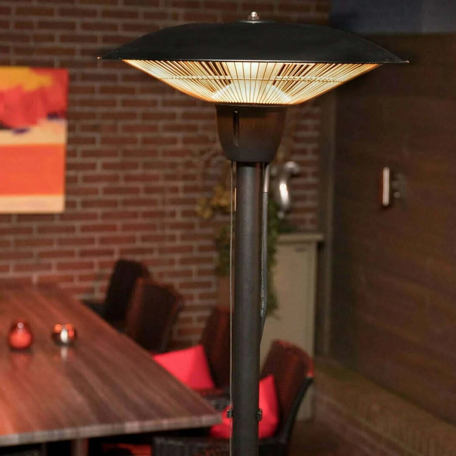 Barcelona volně stojící terasový ohřívač - 1500W