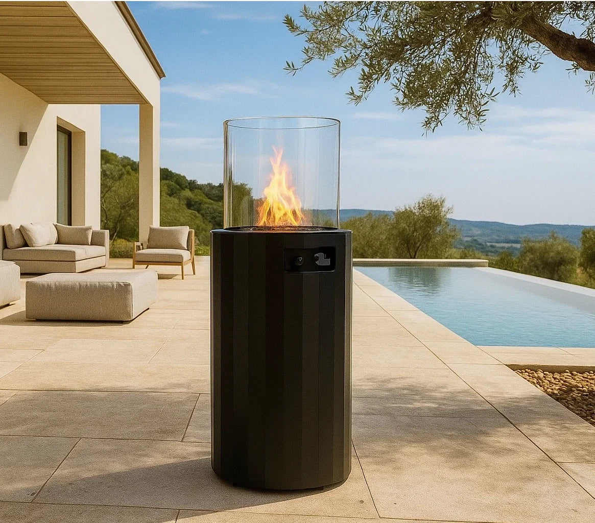 Bino Outdoor Gas Fireplace Planika Fires