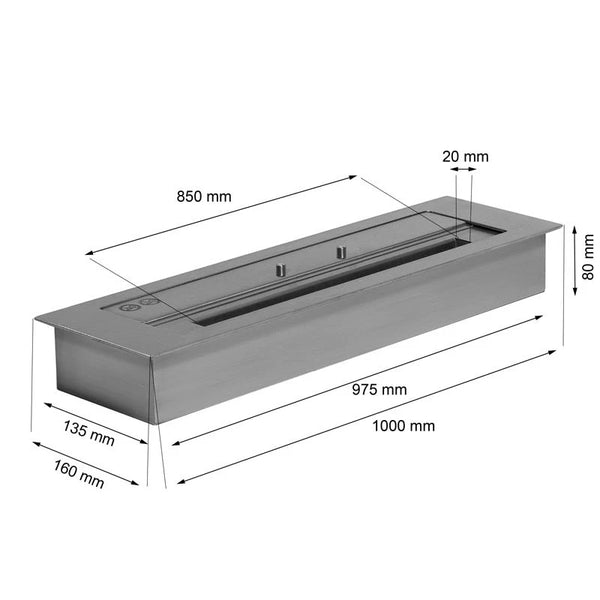 5litrový venkovní superior hořák – Š: 100 cm
