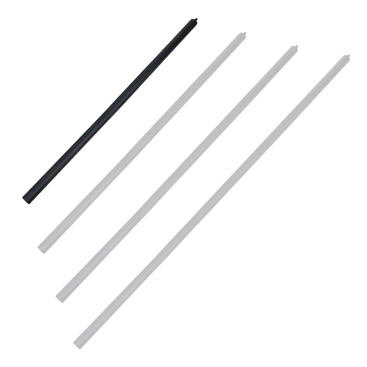 Stropní tyč – 125 cm – černá