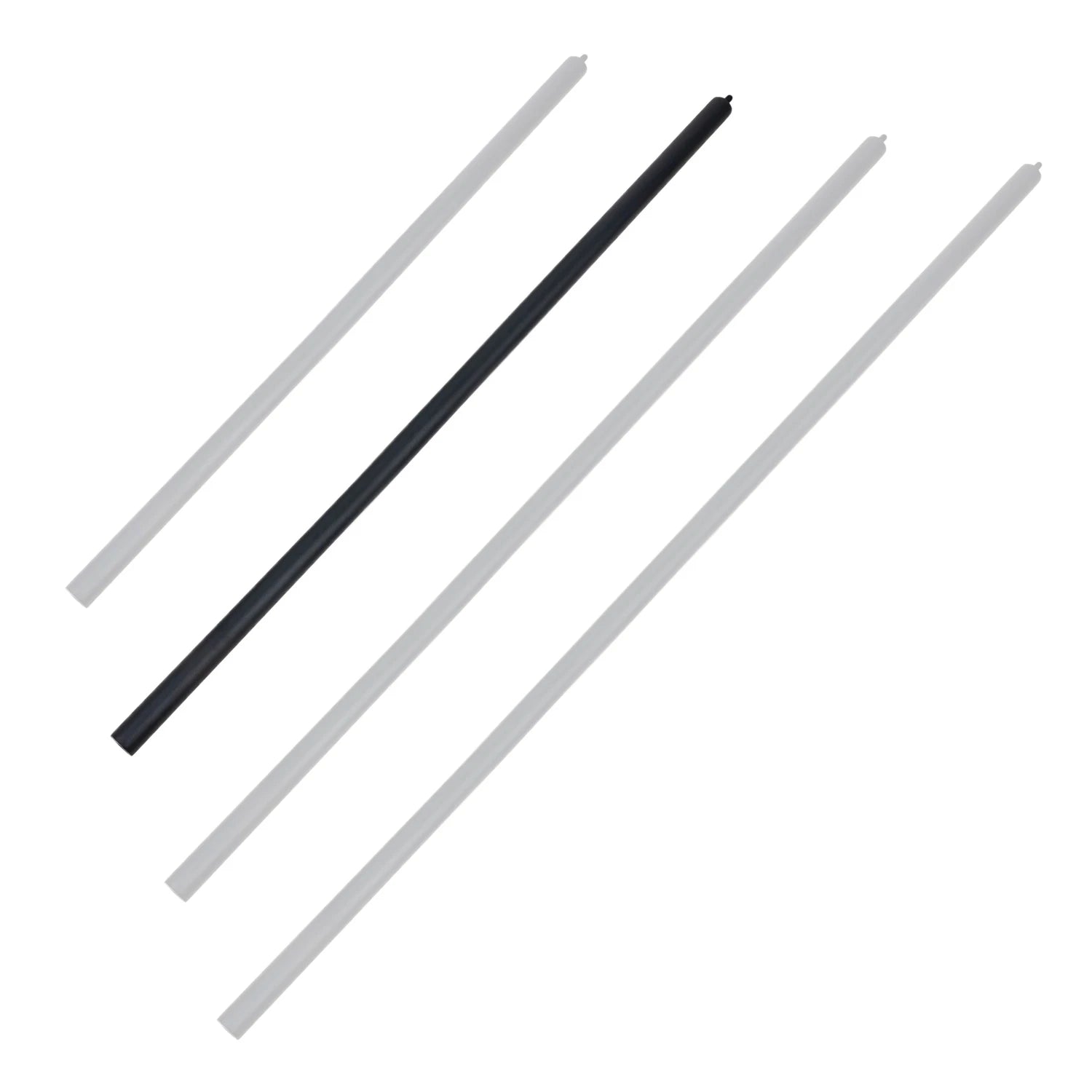 Stropní tyč – 150 cm – černá