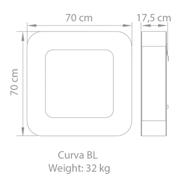 Safretti Curva BL – černý