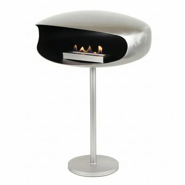 Freestanding biofire steel UFO-60 from Hein & Haugaard