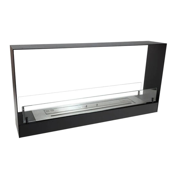 100 cm vestavěný průhledový bio krb