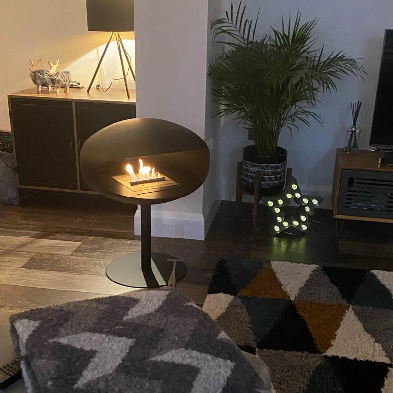 Cocoon Pedestal – černý s černou základnou