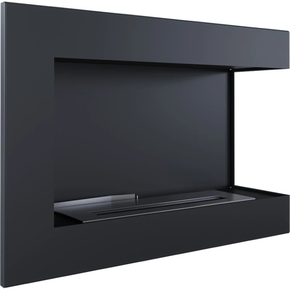 Rohový bio krb 70 cm (pravý)