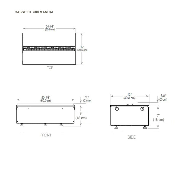 Optimyst Cassette 500 Retail – manuální