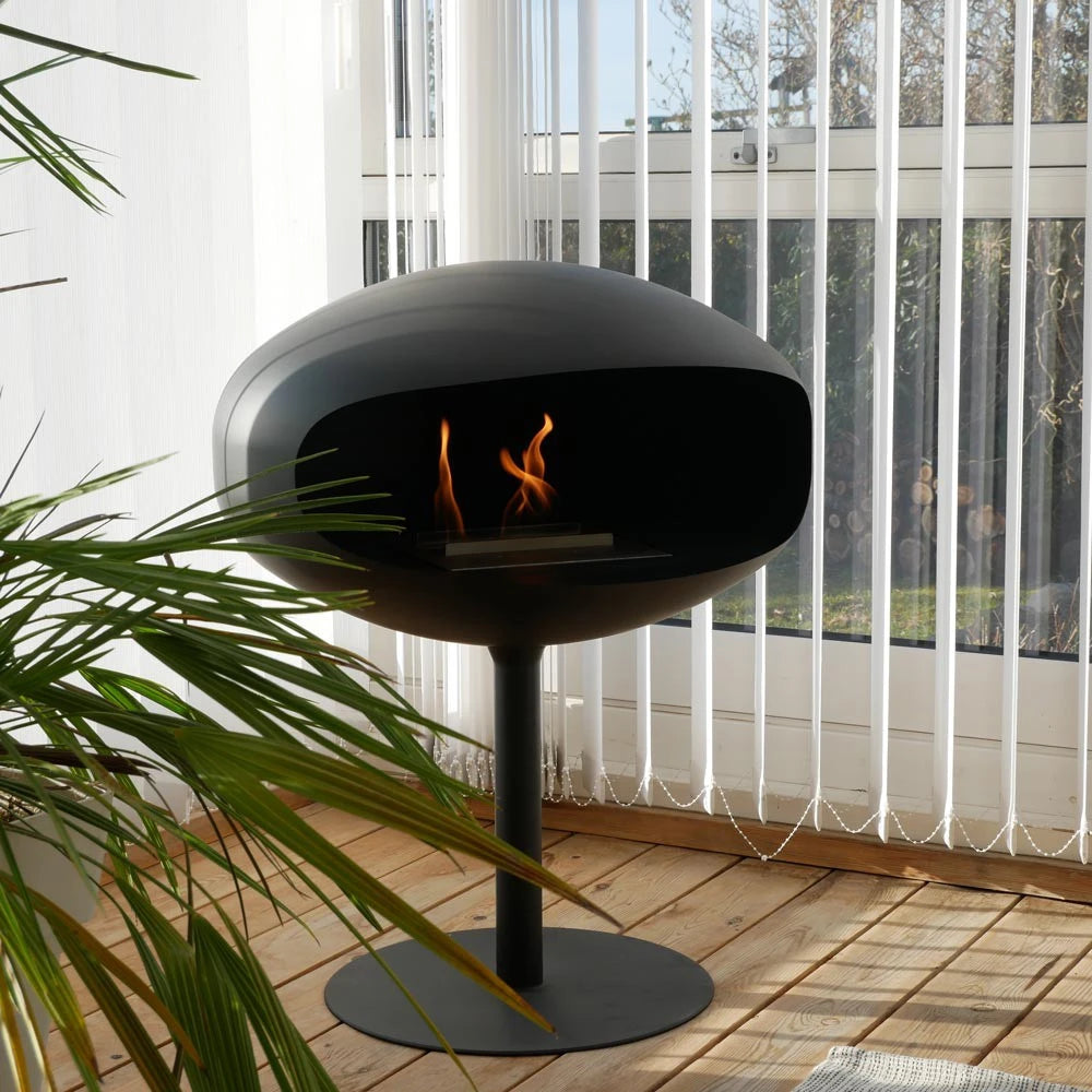 Cocoon Pedestal – černý s černou základnou