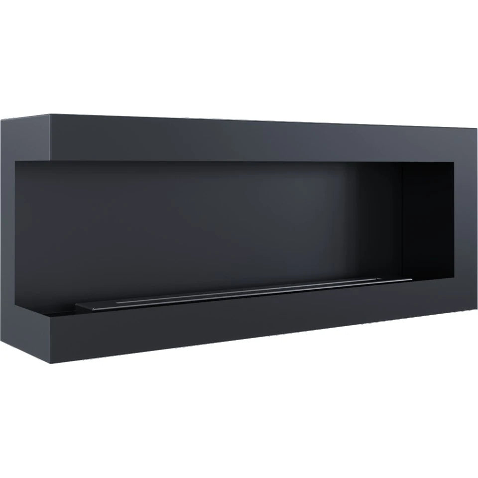 Rohový bio krb 120 cm (levý)