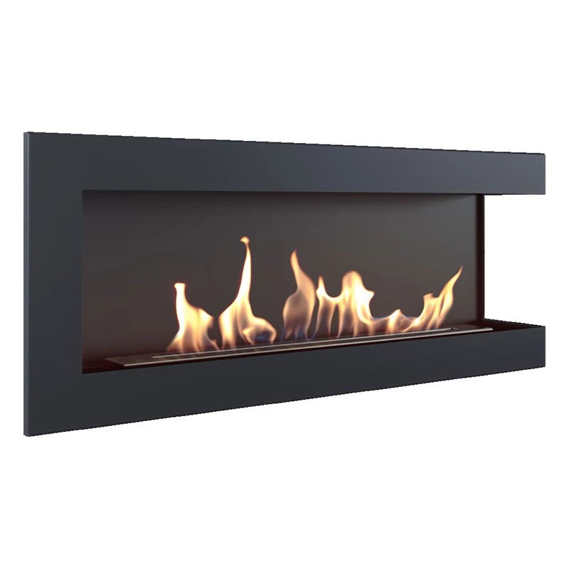 Rohový bio krb 120 cm (pravý)