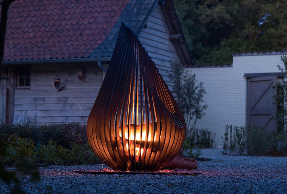Dewdrop XL fire pit Glowbus
