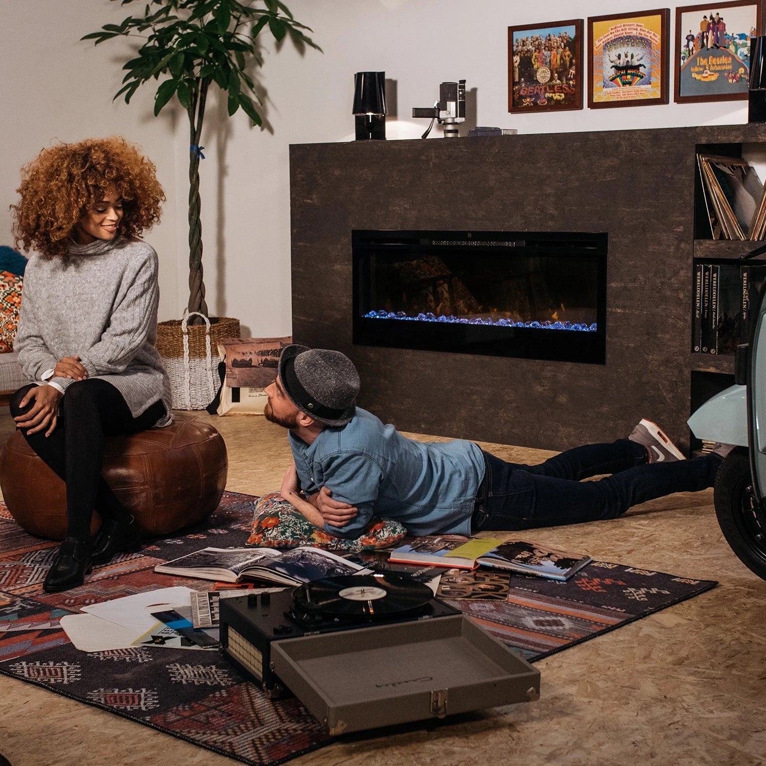 Prisma 50" – Optiflame elektrický krb