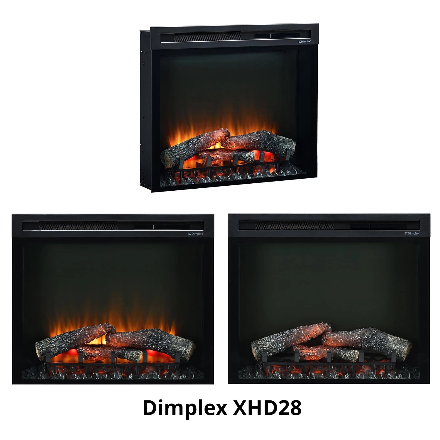 XHDFirebox elektrická krbová vložka – černá