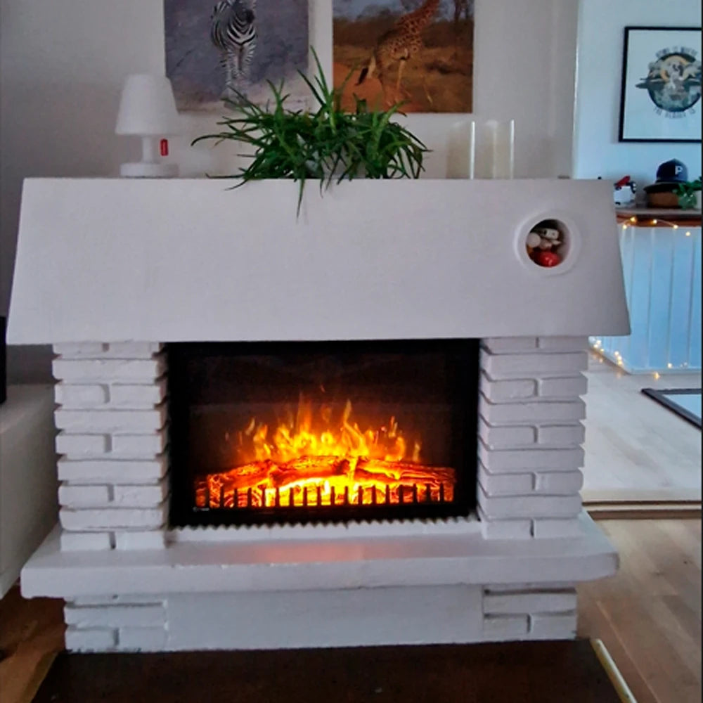 LED Classic elektrický krb vestavěný - 67 cm