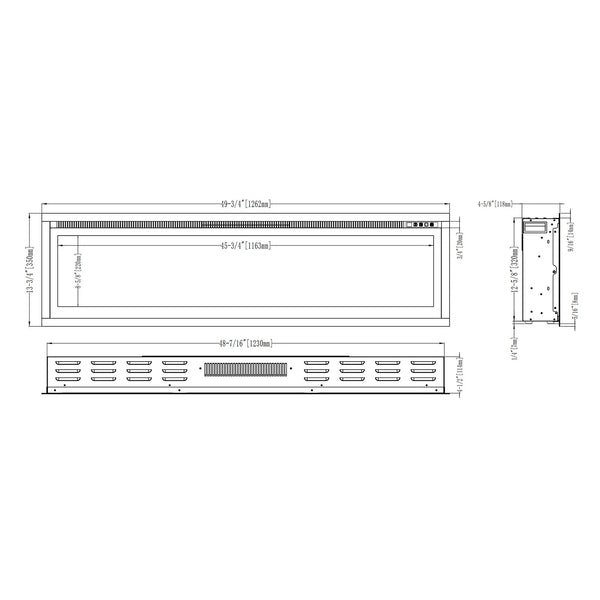 Regal 126 elektrický krb