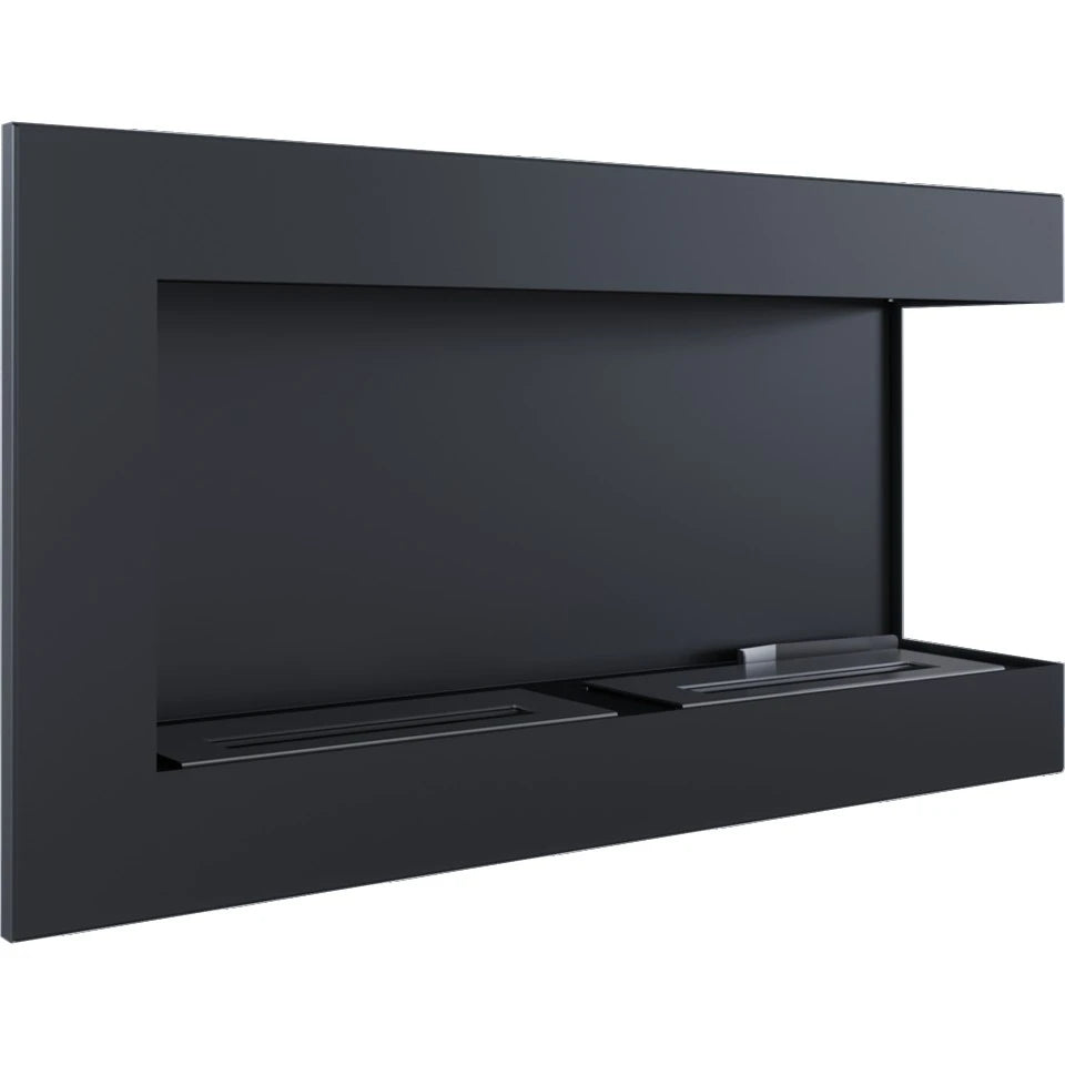 Rohový bio krb 90 cm (pravý)
