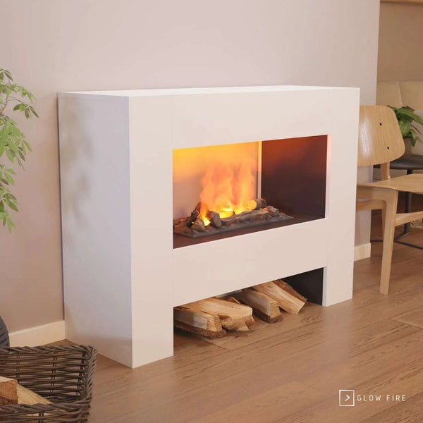 Fallada White – OMC 600 | Volně stojící krb na vodní páru