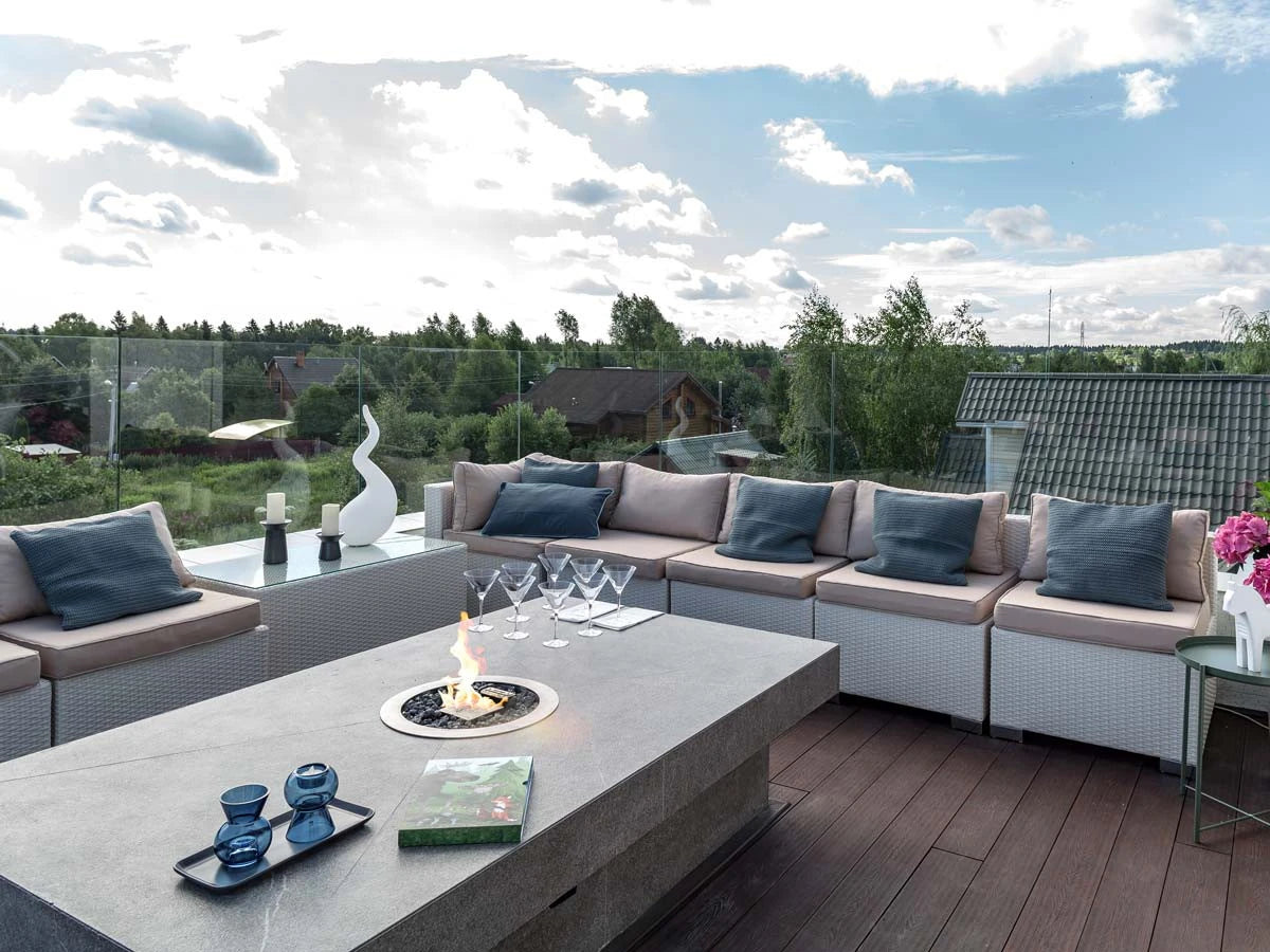 Planika Galio Fire Pit Automatic Gasfireplace Insert