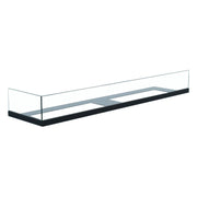 Sklo pro rohový bio krb – 90 cm vlevo