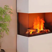 Glow Fire skleněný panel pro krby na vodní páru