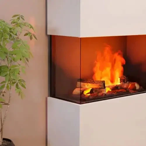 Glow Fire skleněný panel pro krby na vodní páru