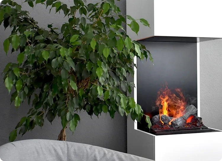 Krb Glow Fire Beethoven White Opti-myst