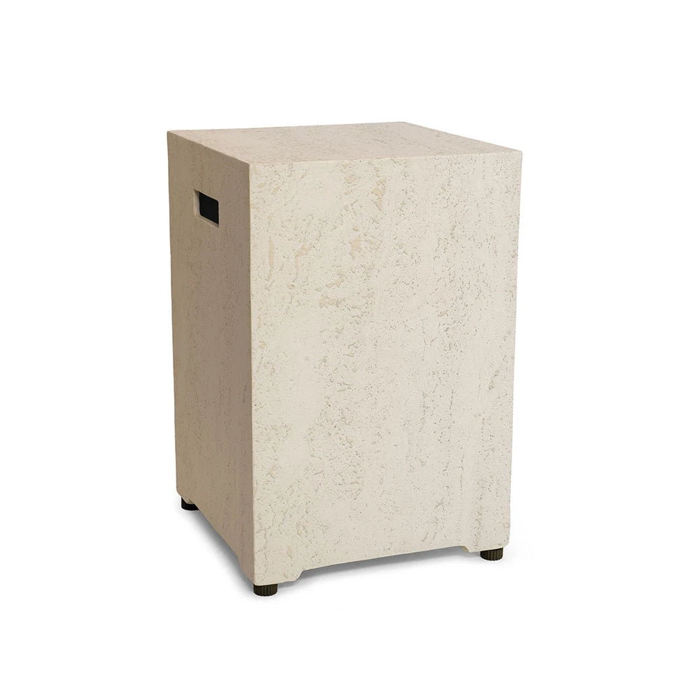 Kryt na plynovou láhev Square Travertine