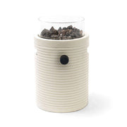 Lumi Groove Oyster Beige – stolní plynový krb