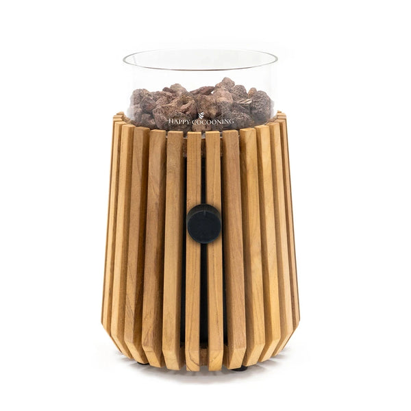 Lumi Lagune Teak – stolní plynový krb