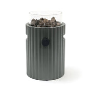 Lumi Rib Smokey Anthracite – stolní plynový krb