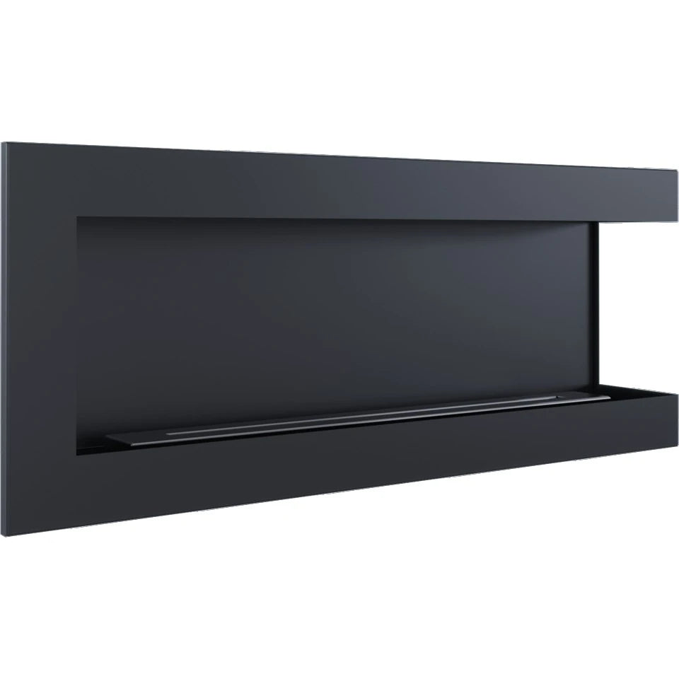 Rohový bio krb 120 cm (pravý)
